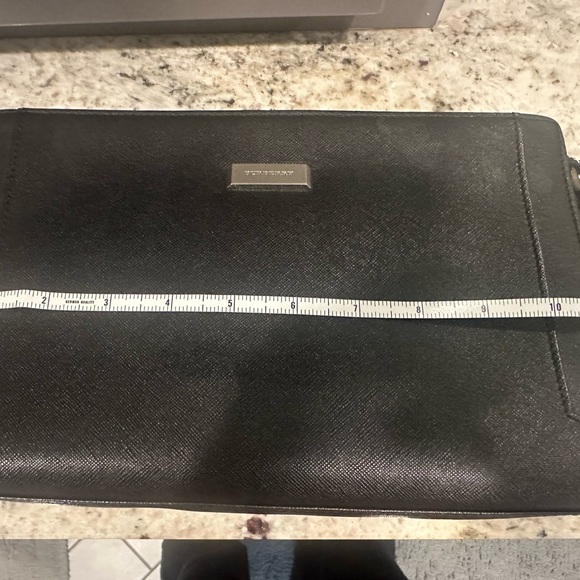 Burberry Black Leather Wristlet - Picture 8 of 12